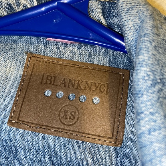 Blank NYC Distressed Denim Jacket - Picture 3 of 5